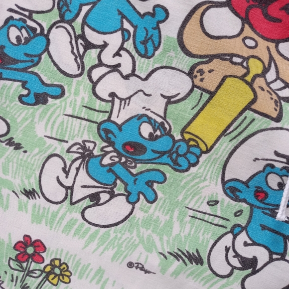 Custom Reworked Vintage SMURFS Shorts Bennygonia - Picture 12 of 12